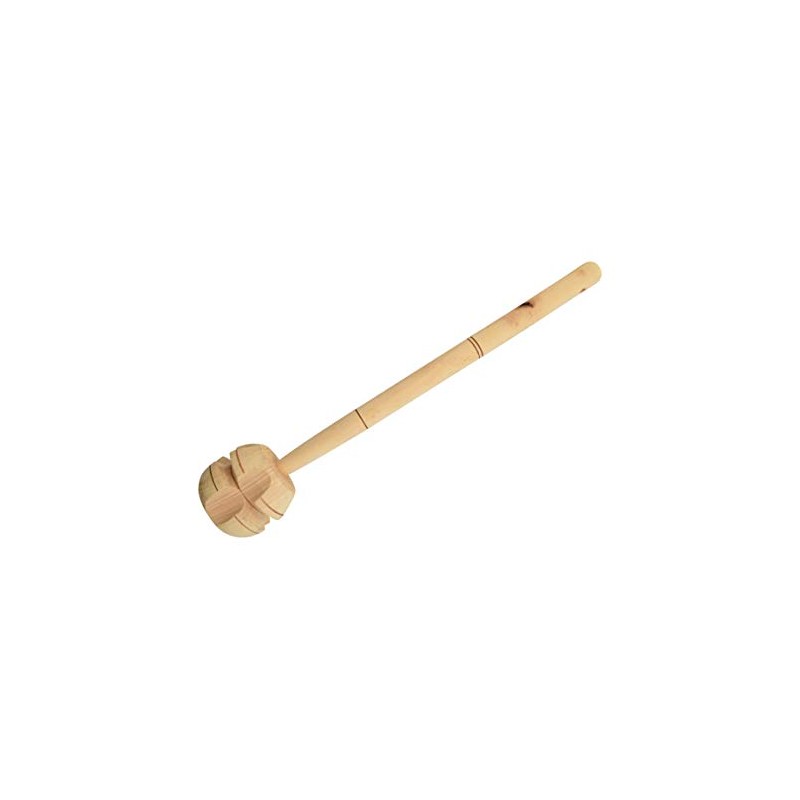 Molinillo de Madera Handmade Wooden Whisk Frother - Milkshakes, Chocolate