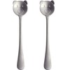 Nagao Tsubamesanjo Shaved Ice Spoon, Mini, Polar Bear, Set of