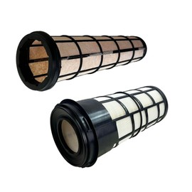 E-RE282286-RE282287 Primary/Safety Air Filter Kit for John Deere 5045D, 5045E, 5055D, 5055E, 5065E, 5075E, 318D, 320D, 19D, 323D