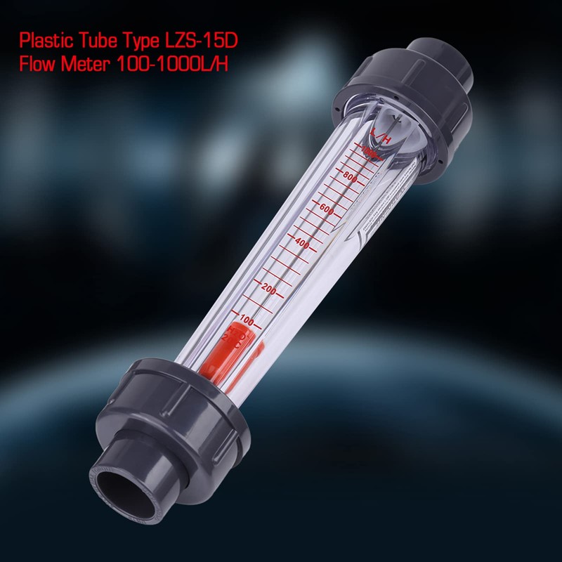 LZS-15D Water Flow Meter, 100-1000 L/H, for DN15 1/2 Inch