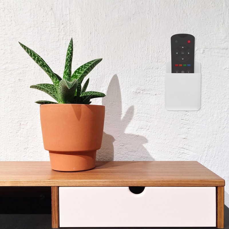 NUOLUX 2pcs Wall Mount Remote Control Box Locker Organizer Vertical