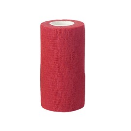 Kerbl VetLastic selbsthaft. Bandage, rot 10cm