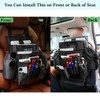 ECWKVN Car Front & Back Seat Organizer with Dedicated Tablet/Laptop