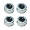 TRAILER SUPPLIES 4PC Greaseable Dust Caps – 2.75" OD x