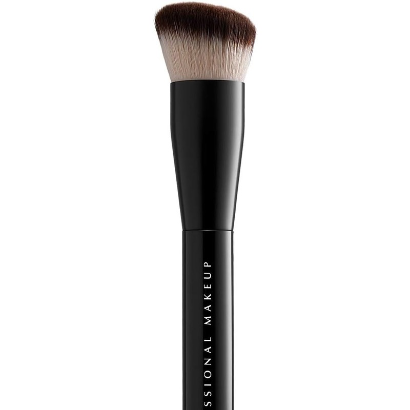 NYX - Brocha de maquillaje profesional con texto en inglés