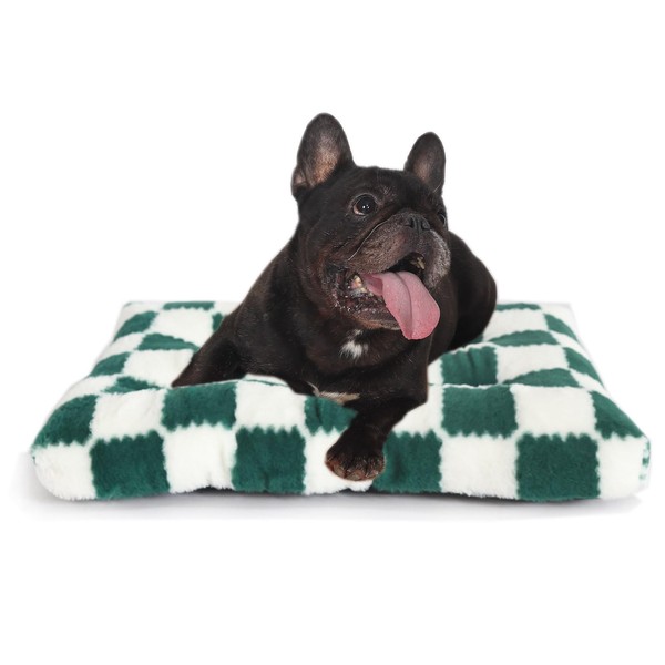 Small Dog Bed for Crate 24x18 Washable, 24 inch Crate