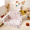 Ordicoeur 2-in-1 Convertible Toddler Sofa Chair - Foldable Soft Kids