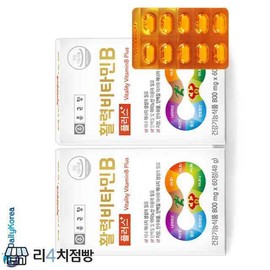Lee 4 Chijeombbang Vitality Vitamin B Plus 800mgx60 tablets 2 nutrient supplement metabolism high content / 리4치점빵 활력비타민B 플러스 800mgx60정 2개 영양제 신진대사 고함량