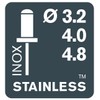 Rapid Riveter RP150, Rivet Attachment for Cordless Screwdriver or Drill,