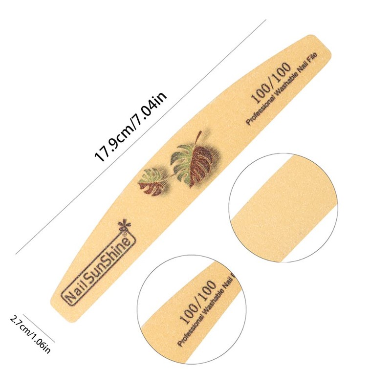 10Pcs Grit Nail Files Double Sided Emery Board Nail File