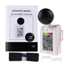 Wearable 2-in-1 WBGT + HI Heat Index Checker Wet Bulb
