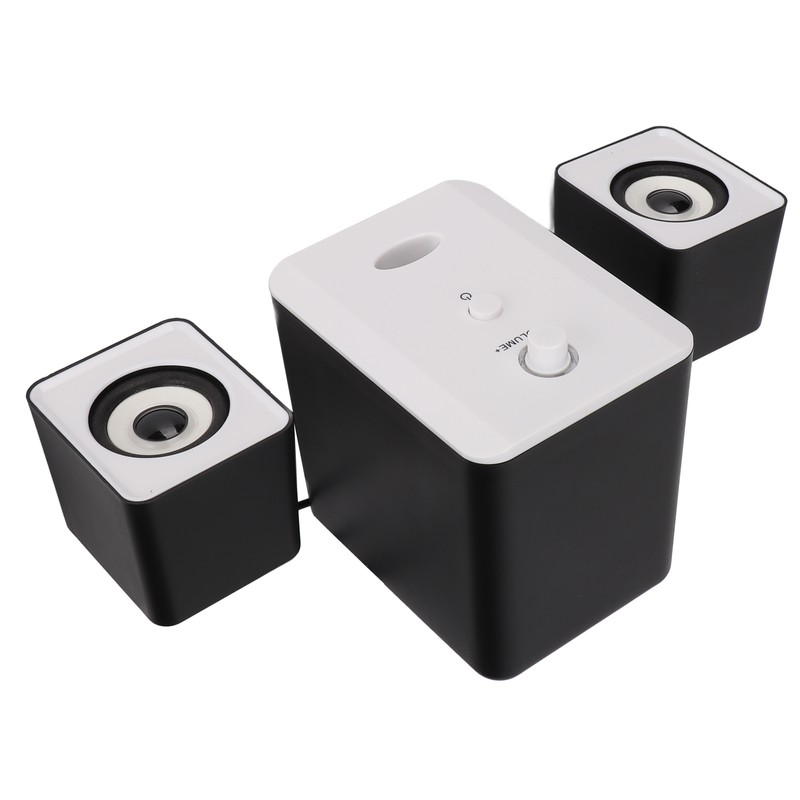 USB Powered Desktop Speakers Computer Speakers with Subwoofer for PC