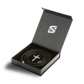 SERASAR Leather Chain Men Leather Necklace with Pendant - 60cm Silver - Leather Cord Chain with Jewelry Box for Men - Real Leather - Men Gift - Leather Necklace Men Jewelry Band