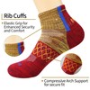 BIOAUM Men's Athletic Socks Size 10-13 - 6 Pairs Cotton