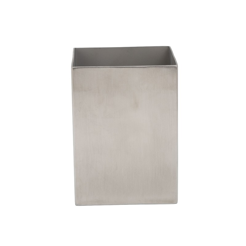 Pencil Cup 304 Stainless Steel Pencil Holder Thicken Durable Rectangular