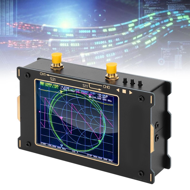 NanoVNA V2 50kHz‑3GHz Vector Network Analyzer Aluminum Alloy Antenna Analyzer