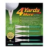 4 Yards More Golf Tee - 4" Extreme (4 Green