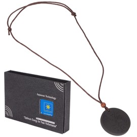 Volcanic Stone Pendant, Lucky Blessing Chakra Beads Pendant Adjustable Healing Necklace,Fashionable Rope Energy Necklace Health Care Pendant for Women Men