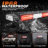 ASPL 26inch 126 LED Rooftop Emergency Strobe Lights Bar Double