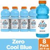 Gatorade Thirst Quencher Zero Sugar Sports Drink, Cool Blue, 20oz