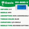 Oasis Polypropylene Surgical Suture, 2-0, (FS) 3/8 26mm Reverse Cutting