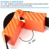 Pack of 4 Tie Belt Clamp, Quick Clamp, Corner Strap,