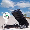 EIIDAR Wireless Dump Trailer Controller Wireless Remote Control for 3-Wire/4-Wire