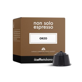 Il Caffè Italiano Coffee Capsules Compatible Dolce Gusto Barley Pack of 48 | Compatible Dolce Gusto Coffee Capsules, The Oldest Grain in the World | Compatible Nescafe Dolce Gusto Capsules | Frhome