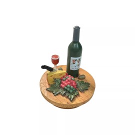 Yankee Candle 1302488 Wine Cheese P4 Candle Jar Topper
