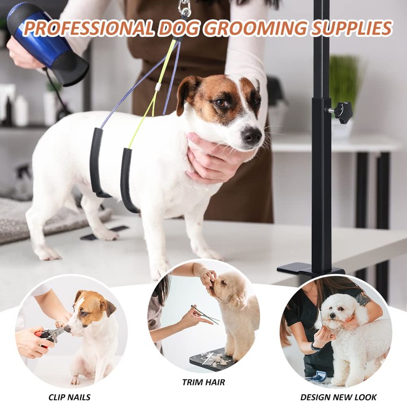 HIDOG Dog Grooming Arm with Clamp, Adjustable Dog Grooming Table