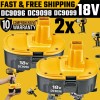 For DeWALT 2PACK 18V For Dewalt 18 VOLT 7.0Ah DC9096