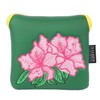SHABIER Golf Large Mallet Putter Headcover with Flower Design for