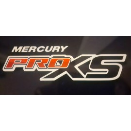 Threds MERCURY OUTBOARD "MERCURY PROXS" DIE CUT DECAL - 2 1/4" X 8" STICKER