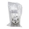Lightway Dryer Receptacle – 3-Pole 4-Wire, White