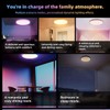 16-inch Round RGB LED Ceiling Light Fixture - 3200LM Flush