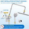 Ryamen Upgraded Dual Shower Heads Combo, 10 inch Filtered Shower