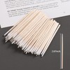 Fcozpjk 200PCS Precision Tip Cotton Swabs with Wooden Sticks, Pointed