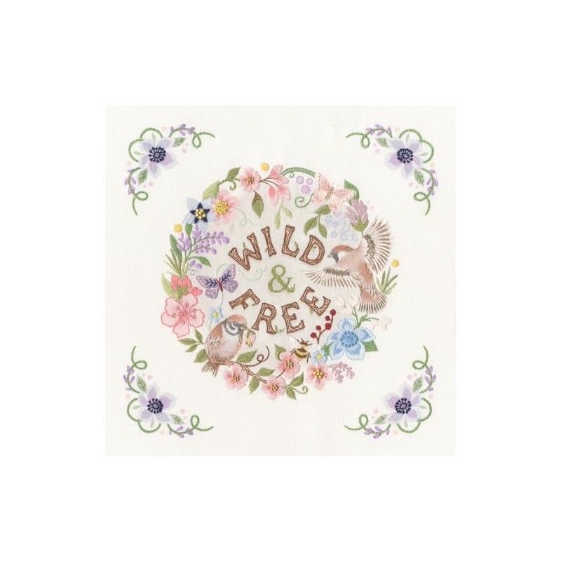 Bothy Threads Creative Embroidery Kit - Wild and Free