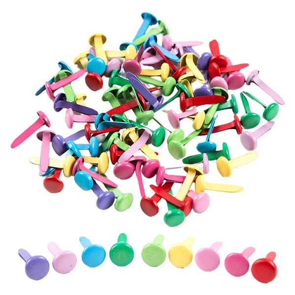XPE 200 pieces sample bag clips, paper clips, rivet clips,