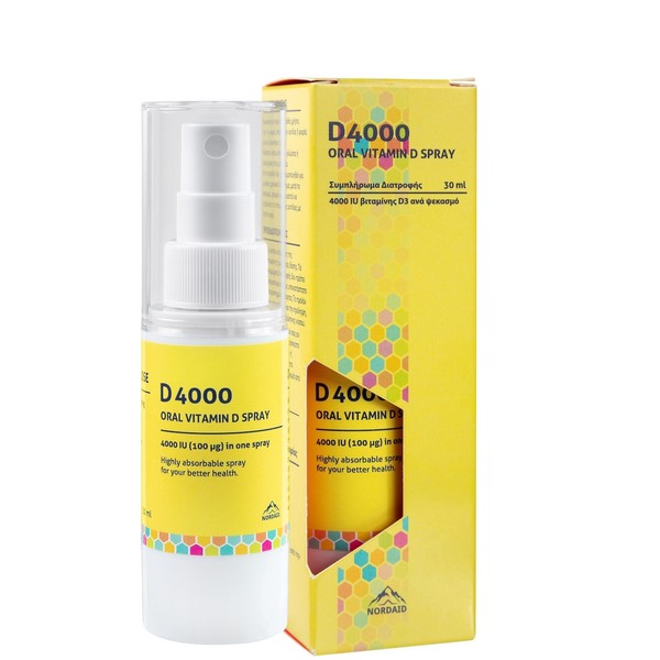 Nordaid D4000 Vitamin D3 Spray ,30ml