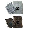 Karrma Ltd. Pet Towels Super Absorbent Microfiber And Pet Mitt