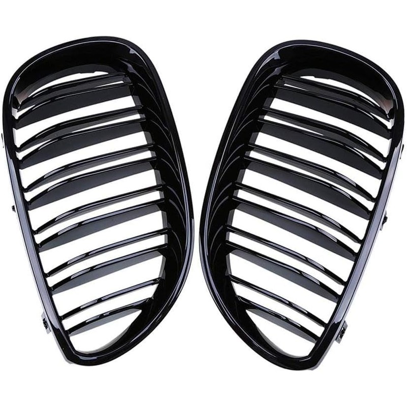Front Kidney Grill Grilles Insert Trims Stripe for E60 E61