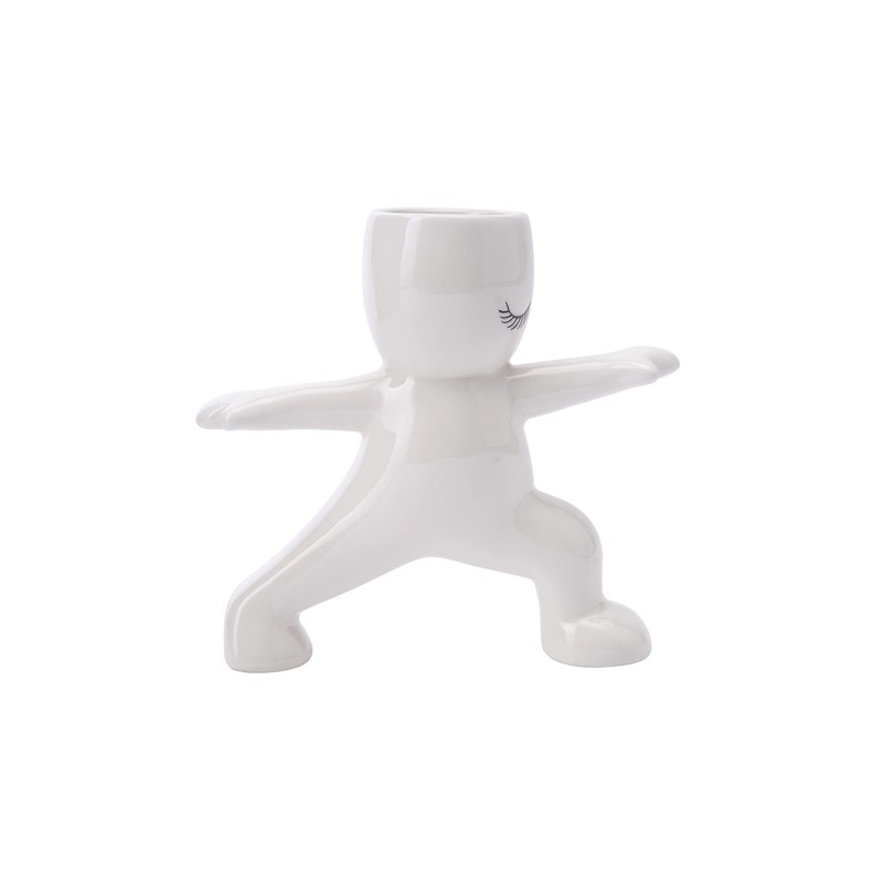 CGB Giftware | Warrior Yoga Pose Mini Indoor Air Planter