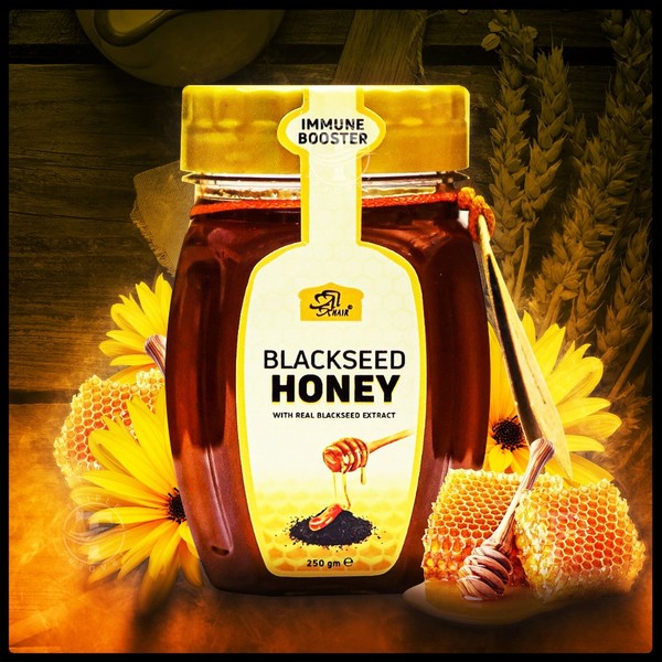 Triple Traders Blackseed Honey With Real Blackseed Extract 250 gm