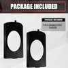 VIAGL Speaker Brackets Behind Seat 6x9 fit for Chevy C10