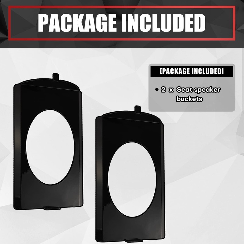 VIAGL Speaker Brackets Behind Seat 6x9 fit for Chevy C10