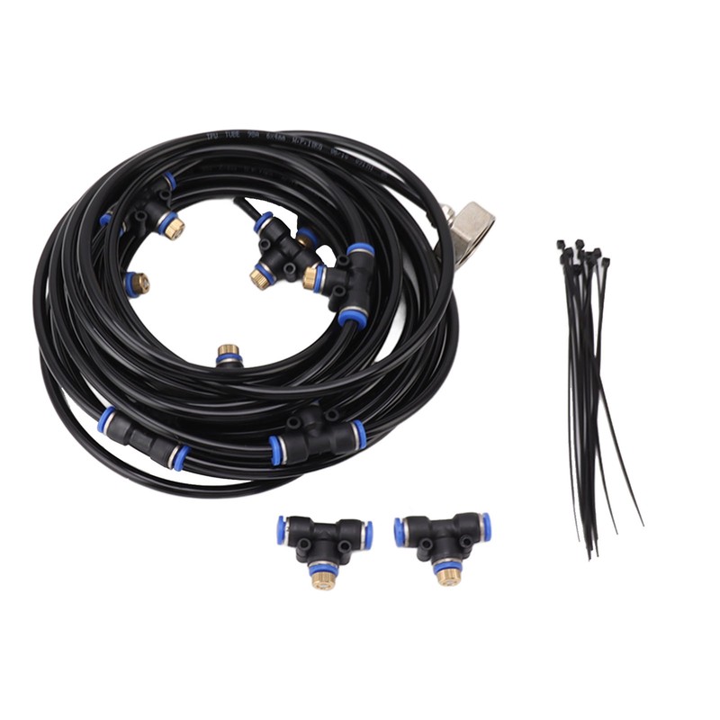 Patio Misting Cooling System Backyard Greenhouse Water Mist 8m 26ft