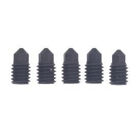 5PCS Hardened Steel Nozzle, High Speed Print Head, 1.75mm Filament for Lab X1 Or P1P 3D Printer Hot End, Excellent Performance, Easy to Use (1.75/0.6mm)