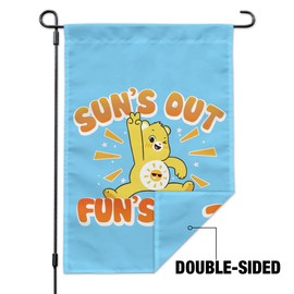 Care Bears: Unlock the Magic Sun's Out Fun's Out Garden Yard Flag