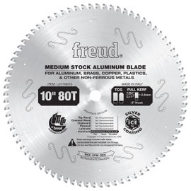 Freud LU77M010: 10" Medium Stock Aluminum Blade